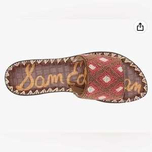 Sam Edelman Beaded Gunner Slides (new with box) (($120 retail)) size 5.5 💞